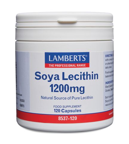 Lamberts Soya Lecithin 1200mg - 120 Caps