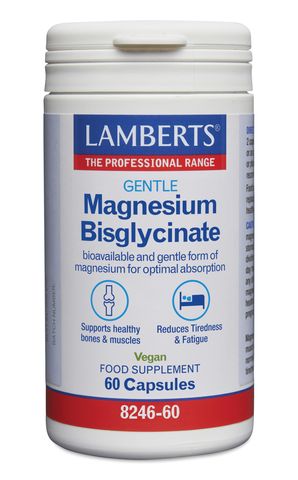 Lamberts Gentle Magnesium Bisglycinate - 60 Capsules