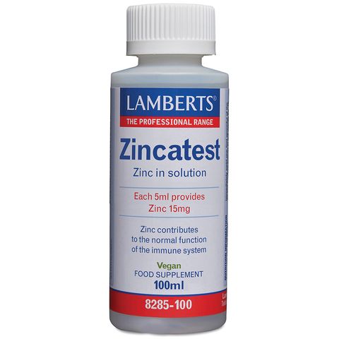 Lamberts Zincatest® - 100ml Liquid