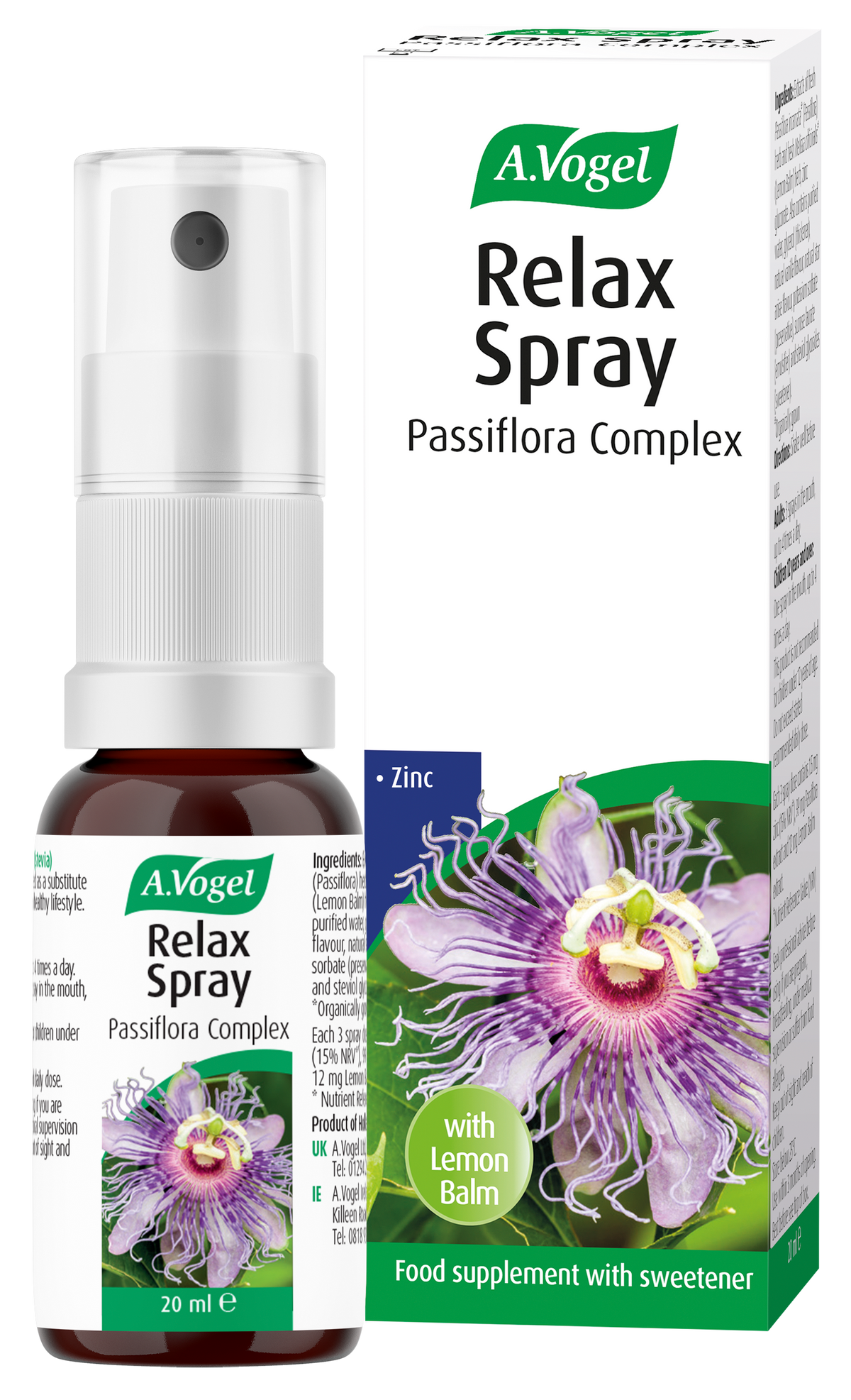 A.Vogel Relax Spray Passiflora Complex 20ml