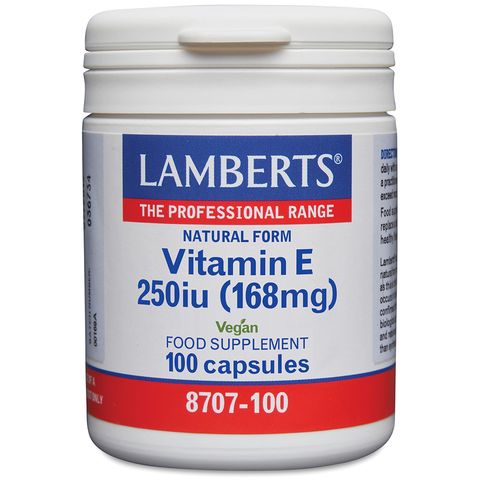Lamberts Natural Vitamin E 250 iu - 100 Caps