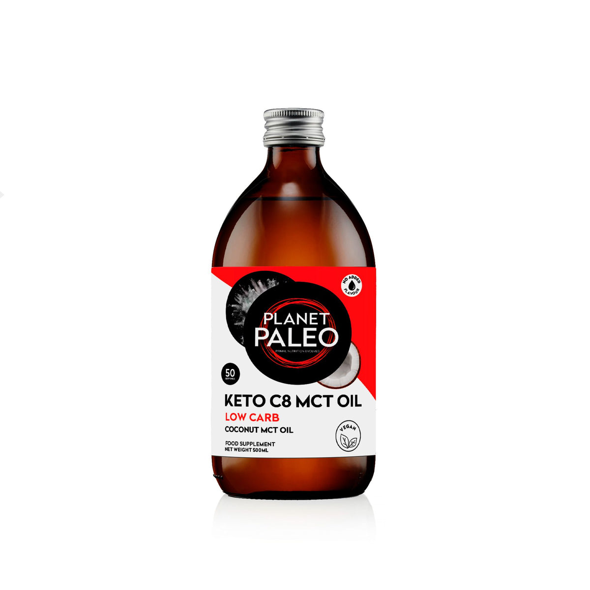 Planet Paleo Keto C8 MCT Oil - 500ml