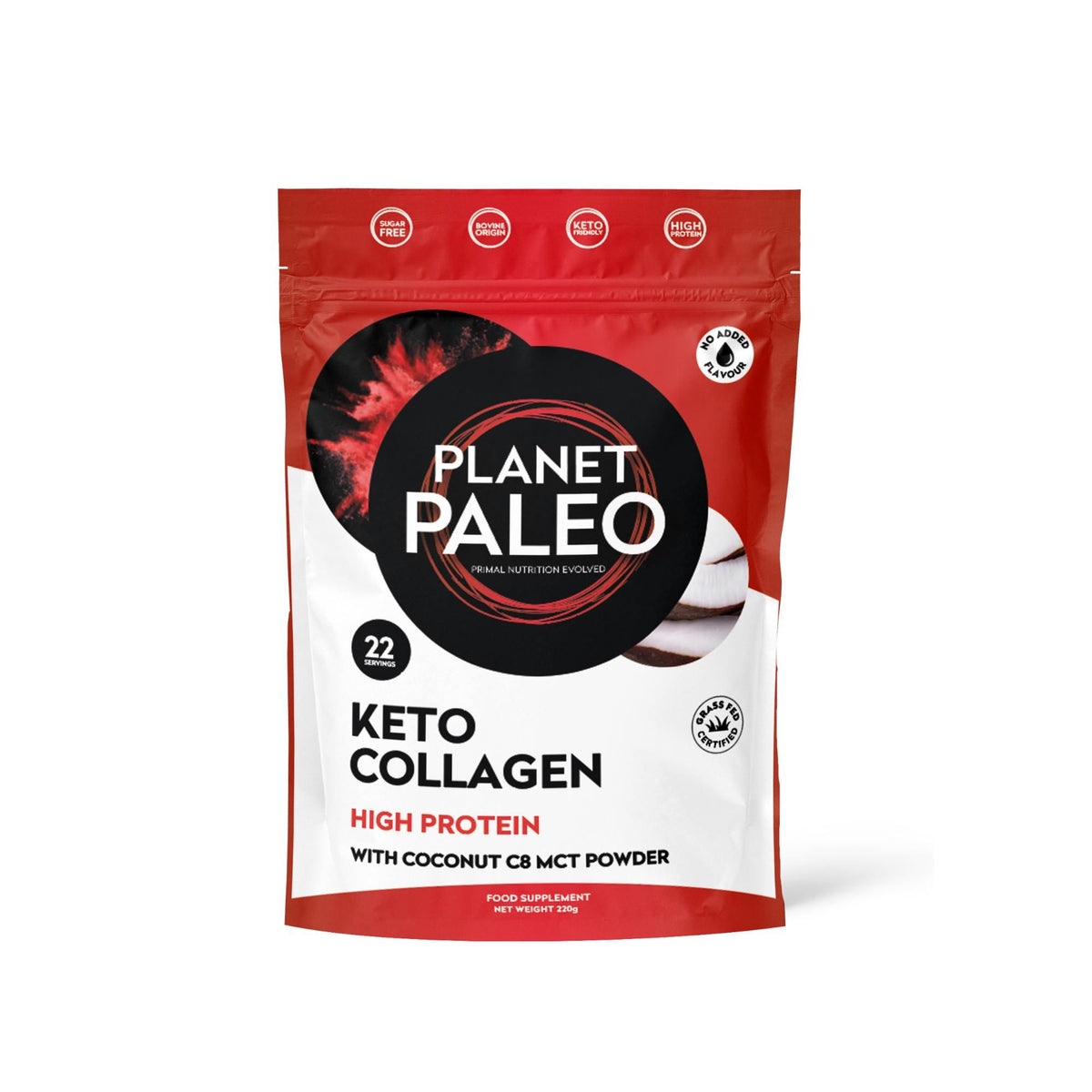 Planet Paleo Keto Collagen - 220g