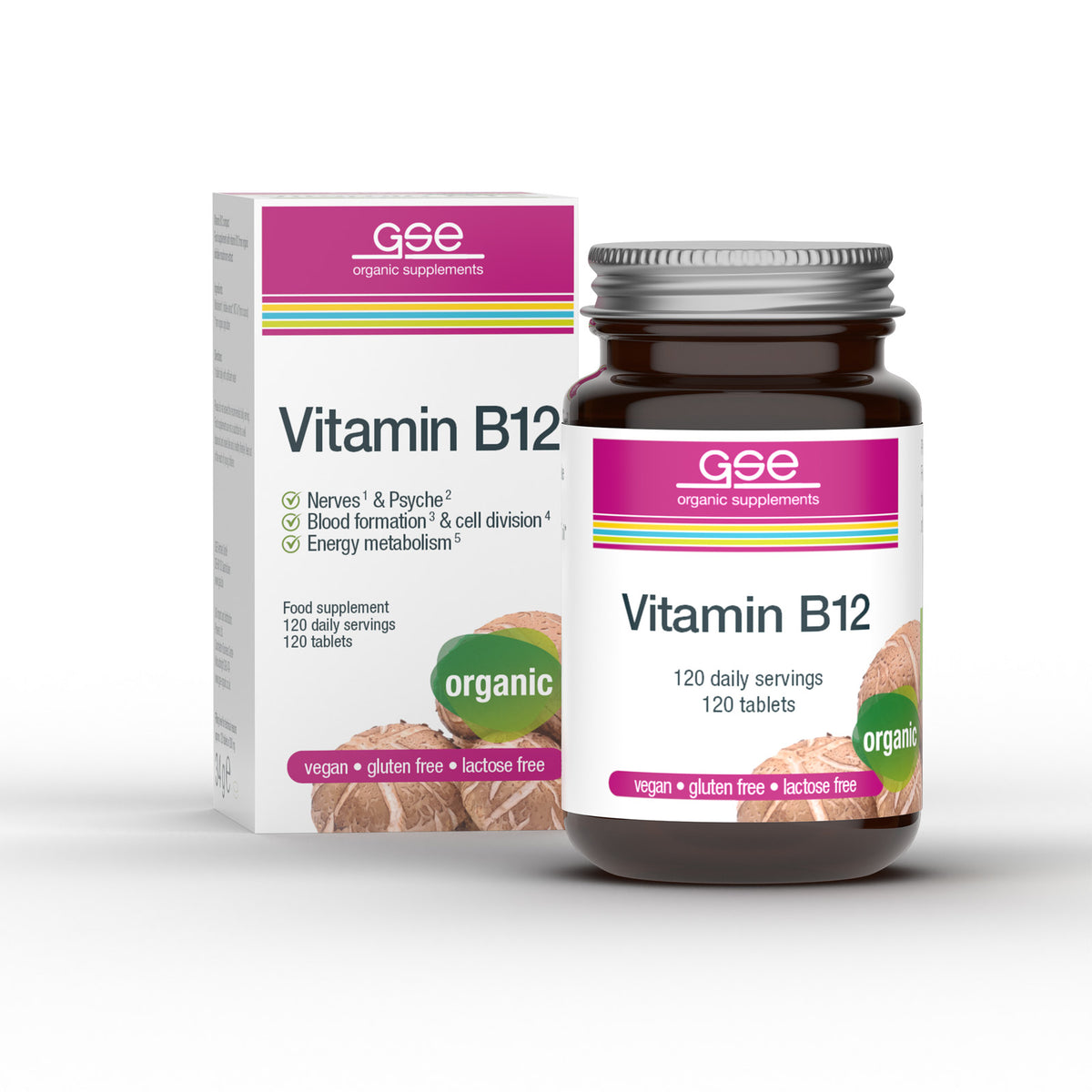 GSE Vitamin B12 - 120tb
