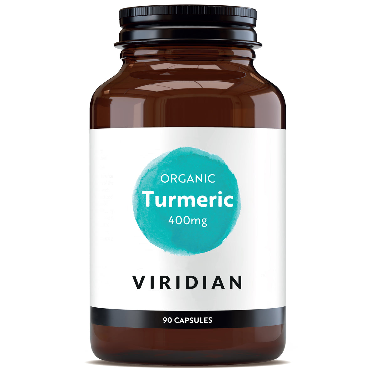 Viridian Organic Turmeric 400mg - 90 Veg Caps