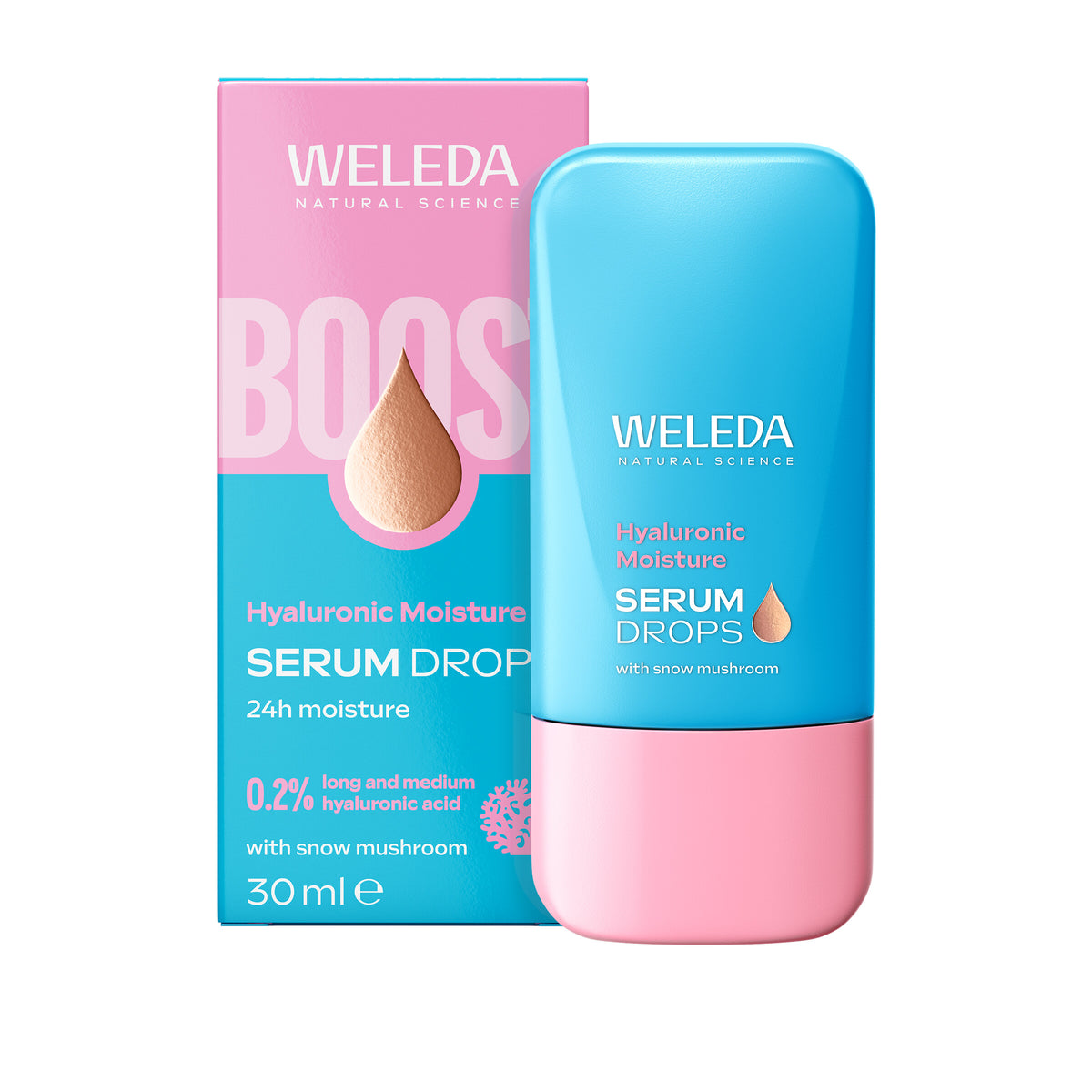 Weleda Hyaluronic Moisture Serum Booster Drops 30ml