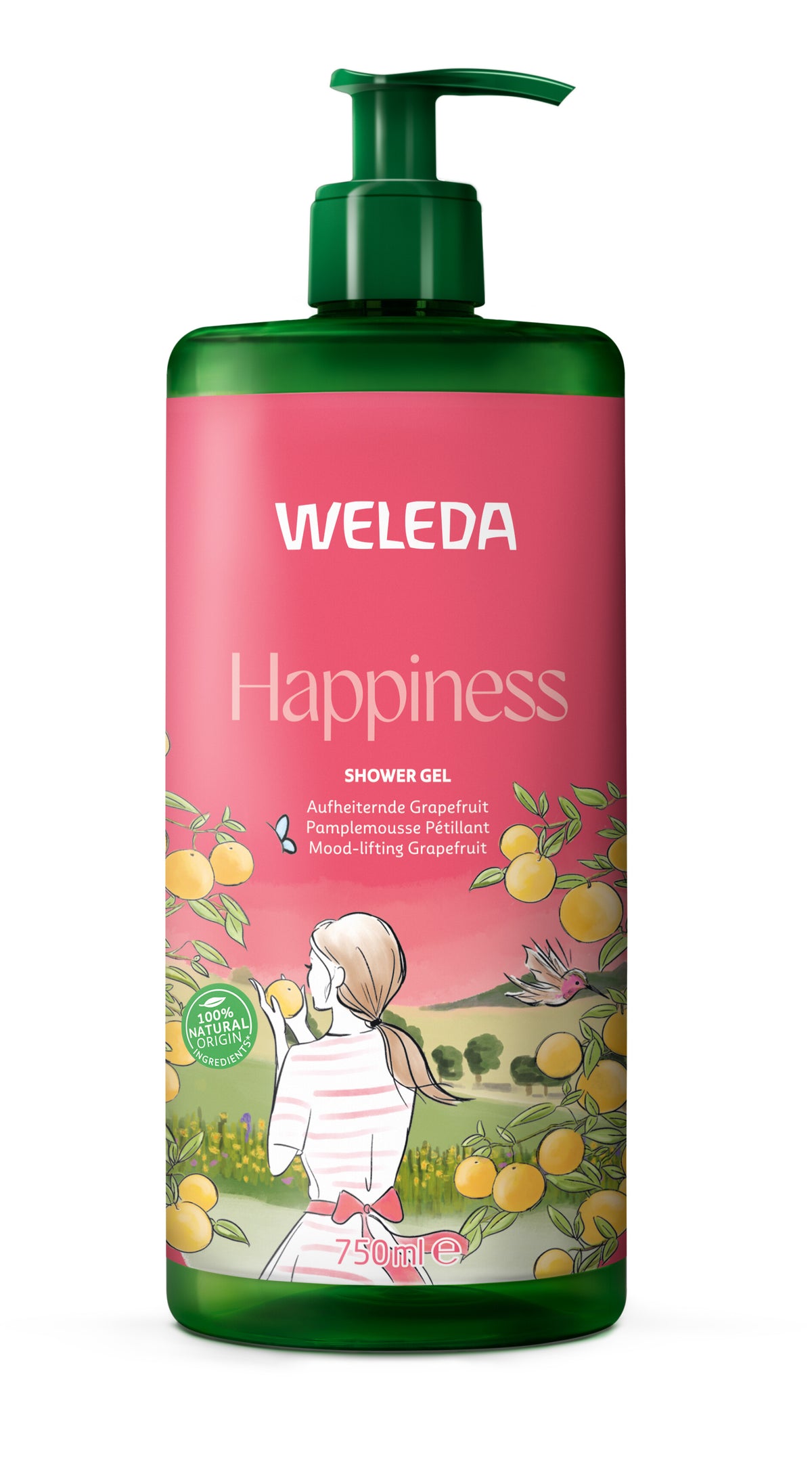 Weleda Happiness Shower Cream Grapefruit 750ml