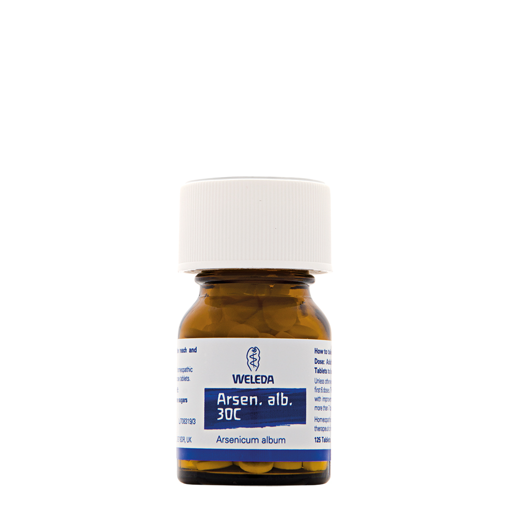 Weleda Arsen Alb. 30C Tablets 125 tablets