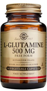 Solgar L-Glutamine 500mg - 50 Veg Caps