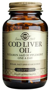 Solgar Cod Liver Oil - 250 Softgels