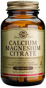 Solgar Calcium Magnesium Citrate - 50 Tabs