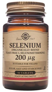 Solgar Selenium 200mcg Yeast Free - 250 Tabs