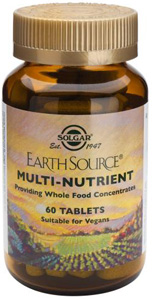 Solgar Earth Source&174; Multi-Nutrient - 180 Tabs