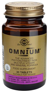 Solgar Omnium&174; - 60 Tabs
