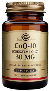 Solgar CoQ-10 30mg - 30 Softgels
