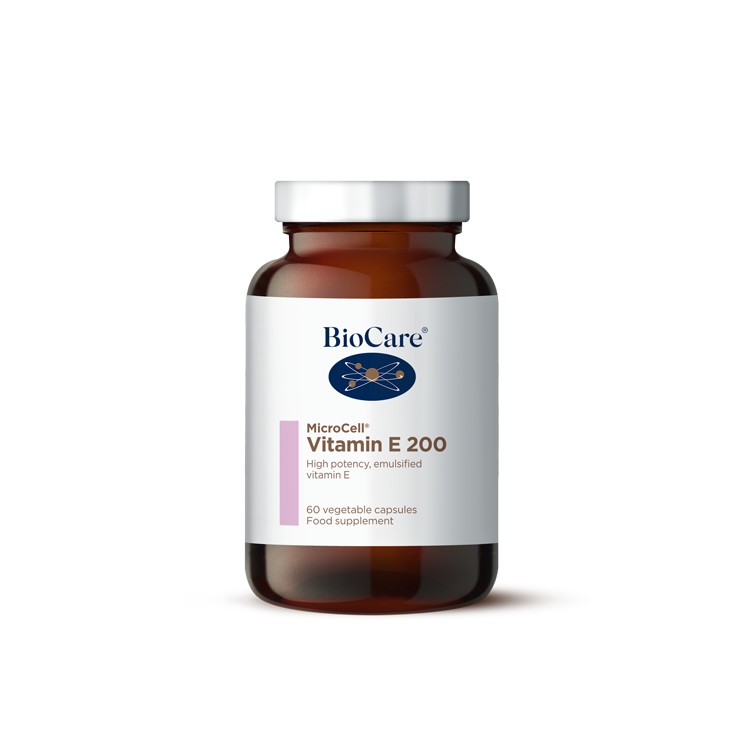 BioCare MicroCell&174; Vitamin E 300iu - 60 Veg Caps
