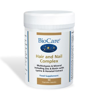 BioCare Hair & Nail Complex - 90 Veg Caps