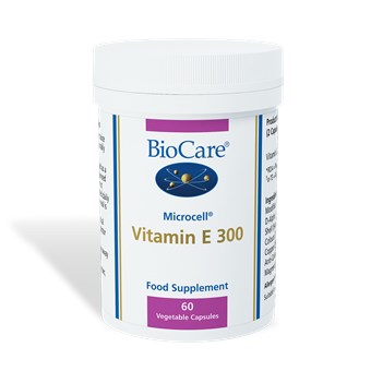 BioCare MicroCell&174; Vitamin E 300iu - 60 Veg Caps - Image 2