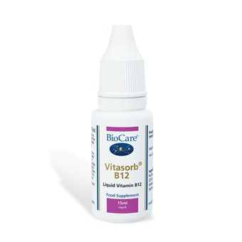 BioCare Vitasorb B12 Liquid Vitamin B12 - 15ml Liquid - Image 2