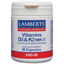 Lamberts Vitamin D3 2000iu and K2