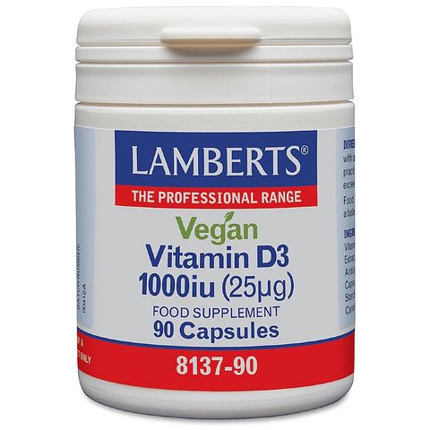 Lamberts Vegan D3 1000iu