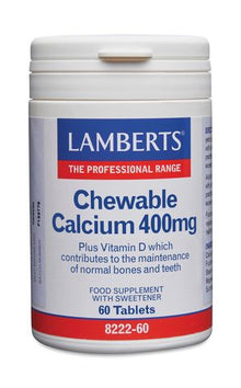 Lamberts Chewable Calcium 400mg