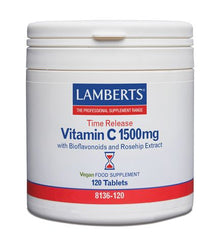 Lamberts Vitamin C Time Release 1500mg - 120 Tabs