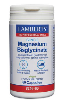 Lamberts Gentle Magnesium Bisglycinate - 60 Capsules