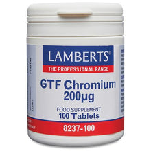 Lamberts GTF Chromium 200mcg - 100 Tabs