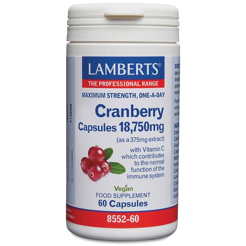 Lamberts Cranberry capsules 18,750mg