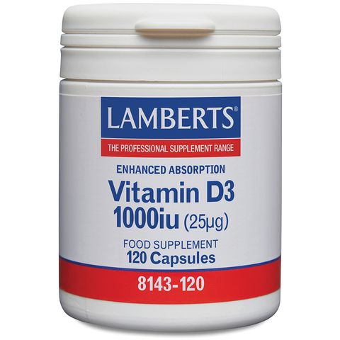 Lamberts Vitamin D3 1000 iu (25ug)