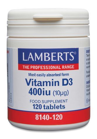 Lamberts Vitamin D 400 iu (10ug)