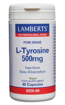 Lamberts L-Tyrosine 500mg - 60 Caps