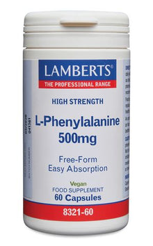 Lamberts L-Phenylalanine 500mg - 60 Caps