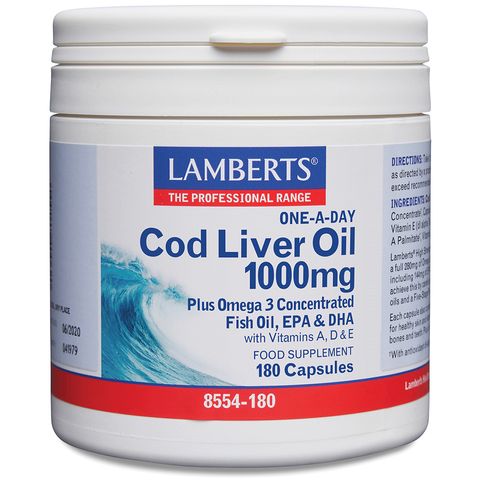 Lamberts Cod Liver Oil 1000mg