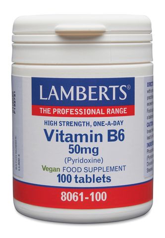 Lamberts Vitamin B6 50mg