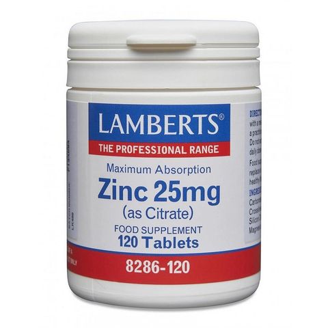 Lamberts Zinc 25mg (as Citrate)