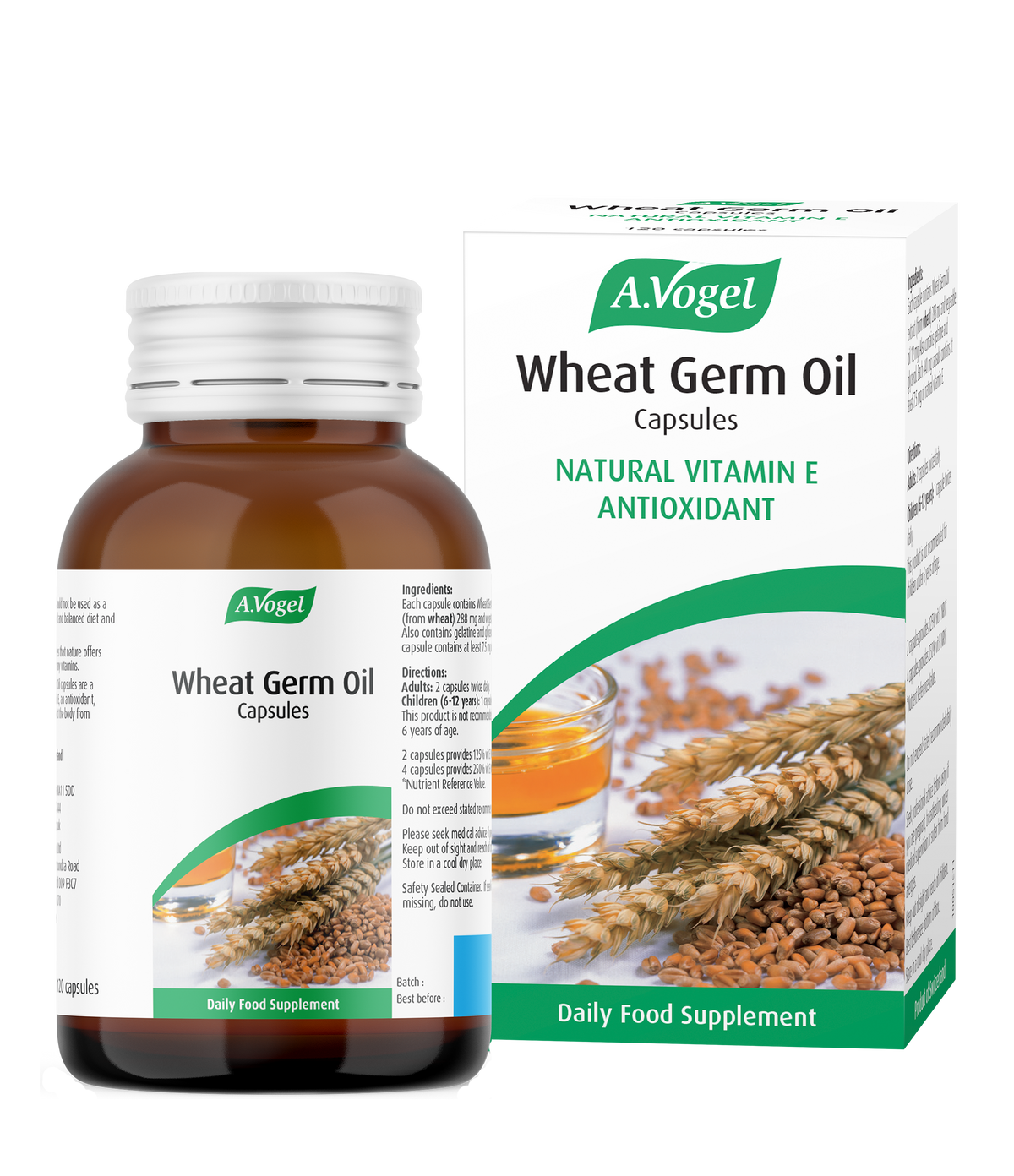 A.Vogel Wheat Germ Oil Capsules 120caps