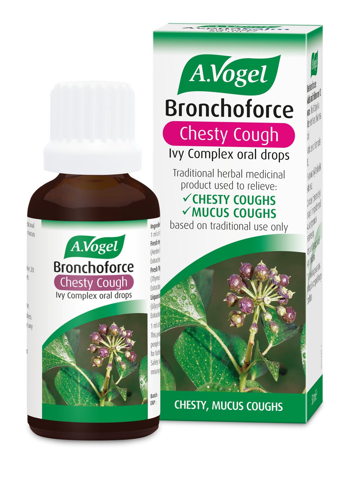 A.Vogel Bronchoforce Chesty Cough Ivy Complex oral drops 50ml