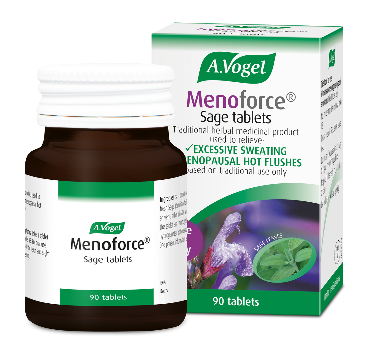 A.Vogel Menoforce Sage Tablets 90tabs