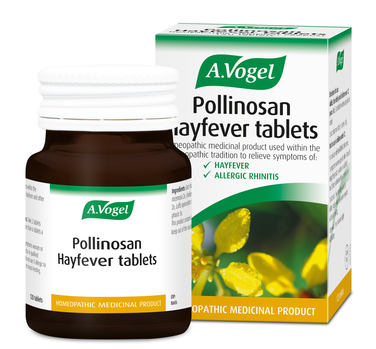 A.Vogel Pollinosan Hayfever Tablets 120tabs