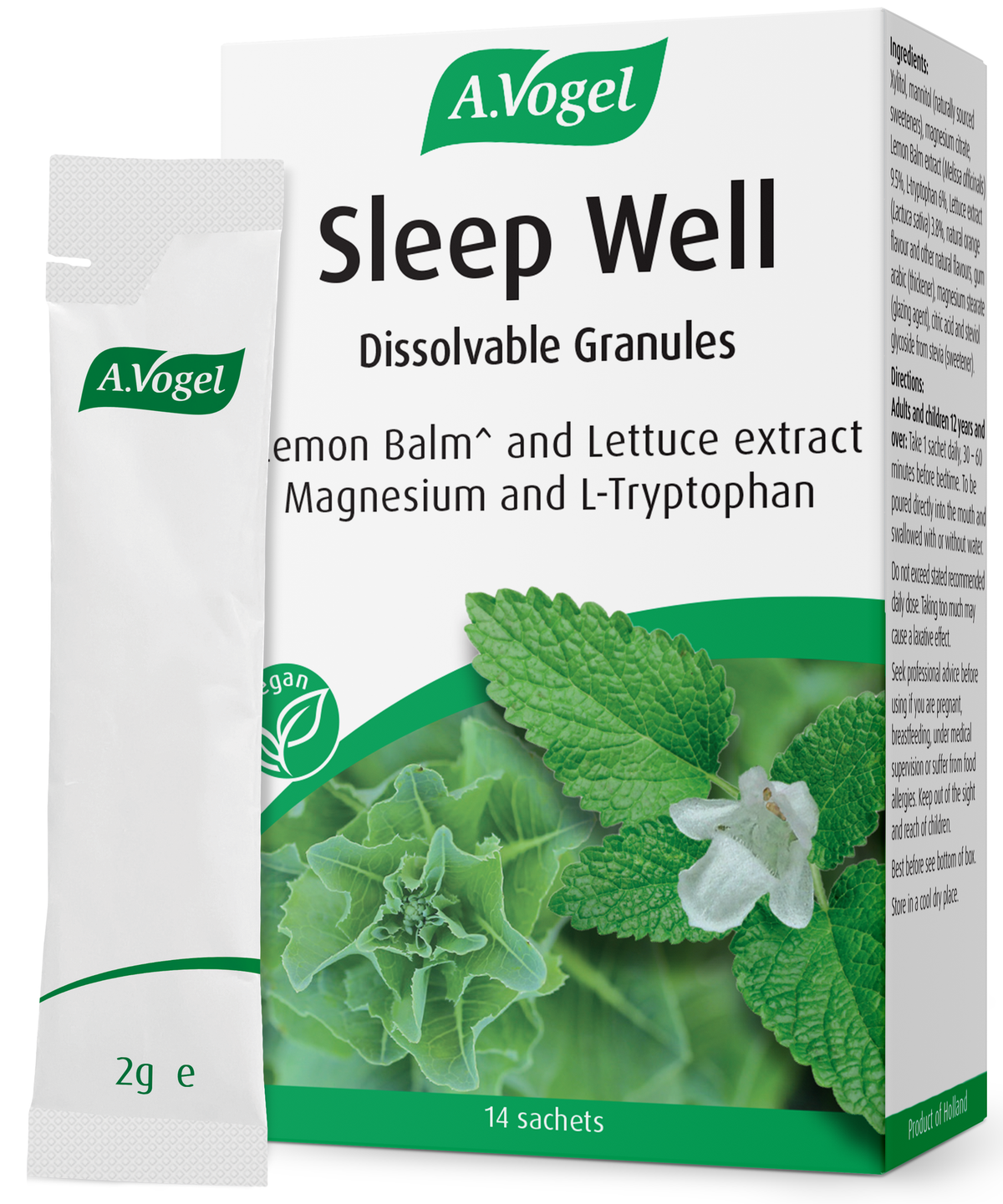 A.Vogel Sleep Well Dissolvable Granules 7 sticks