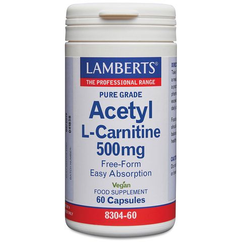 Lamberts Acetyl L Carnitine  500mg
