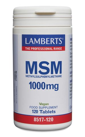 Lamberts MSM 1000mg - 120 Tabs