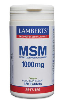 Lamberts MSM 1000mg - 120 Tabs