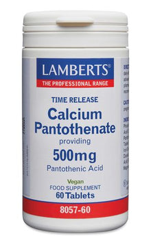 Lamberts Calcium Pantothenate 500 (Vit B5) 500mg