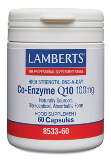 Lamberts Co-Enzyme Q10 100mg - 60 Caps