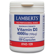 Lamberts Vitamin D3 4000 iu (100ug)