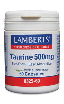 Lamberts Taurine 500mg - 60 Caps
