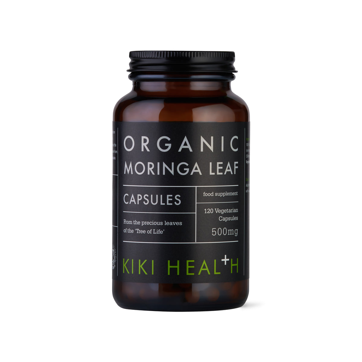 Organic Moringa Vegicaps - 120 Vegicaps
